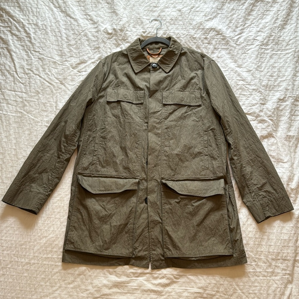 Billy Reid Olive Field Jacket Made in Italy